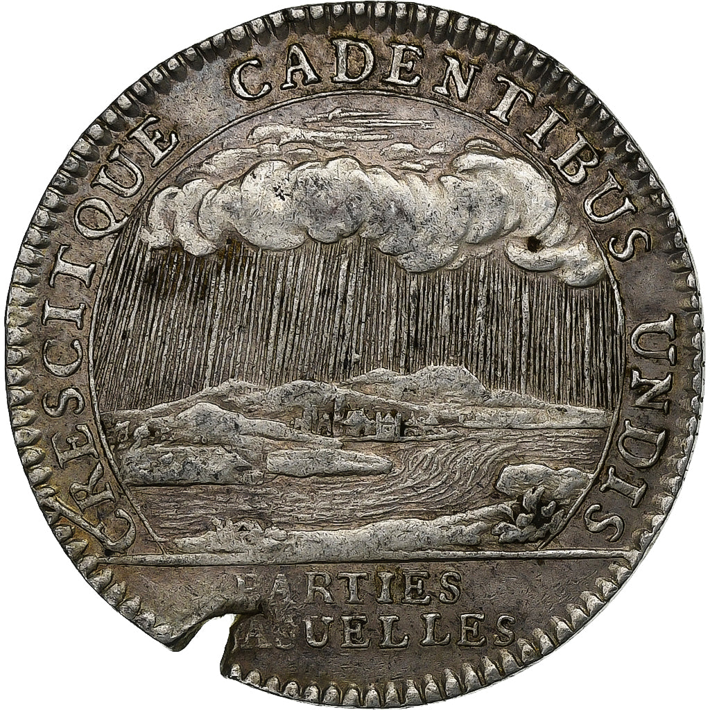 France, Token, Louis XV, Parties Casuelles, Silver, EF(40-45)