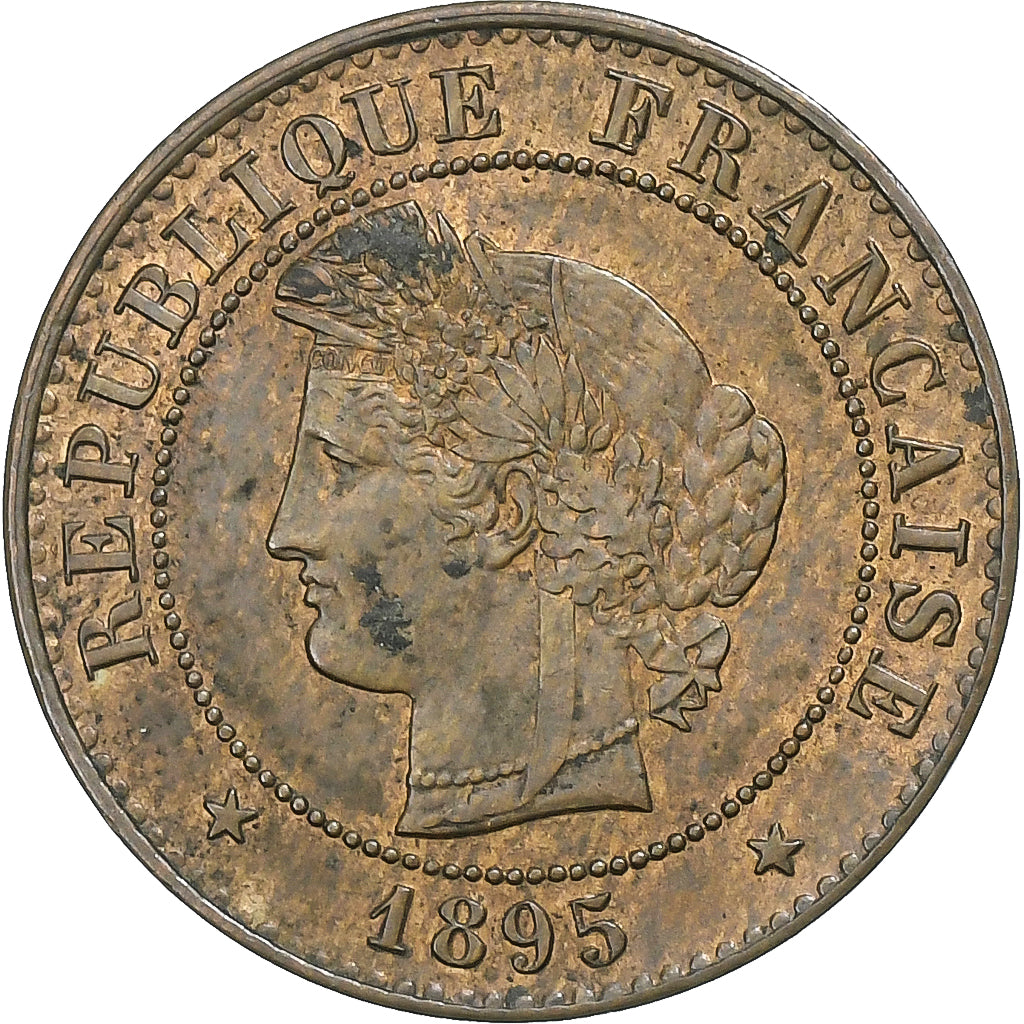 France, Centime, Cérès, 1895, Paris, Bronze, AU(50-53), Gadoury:88, KM:826.1