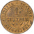 Frankrijk, Centime, Cérès, 1889, Paris, Bronzen, ZF+, Gadoury:88, KM:826.1