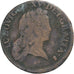 France, Louis XV, 1/2 Sol, 1721, Paris, Copper, F(12-15), Gadoury:273