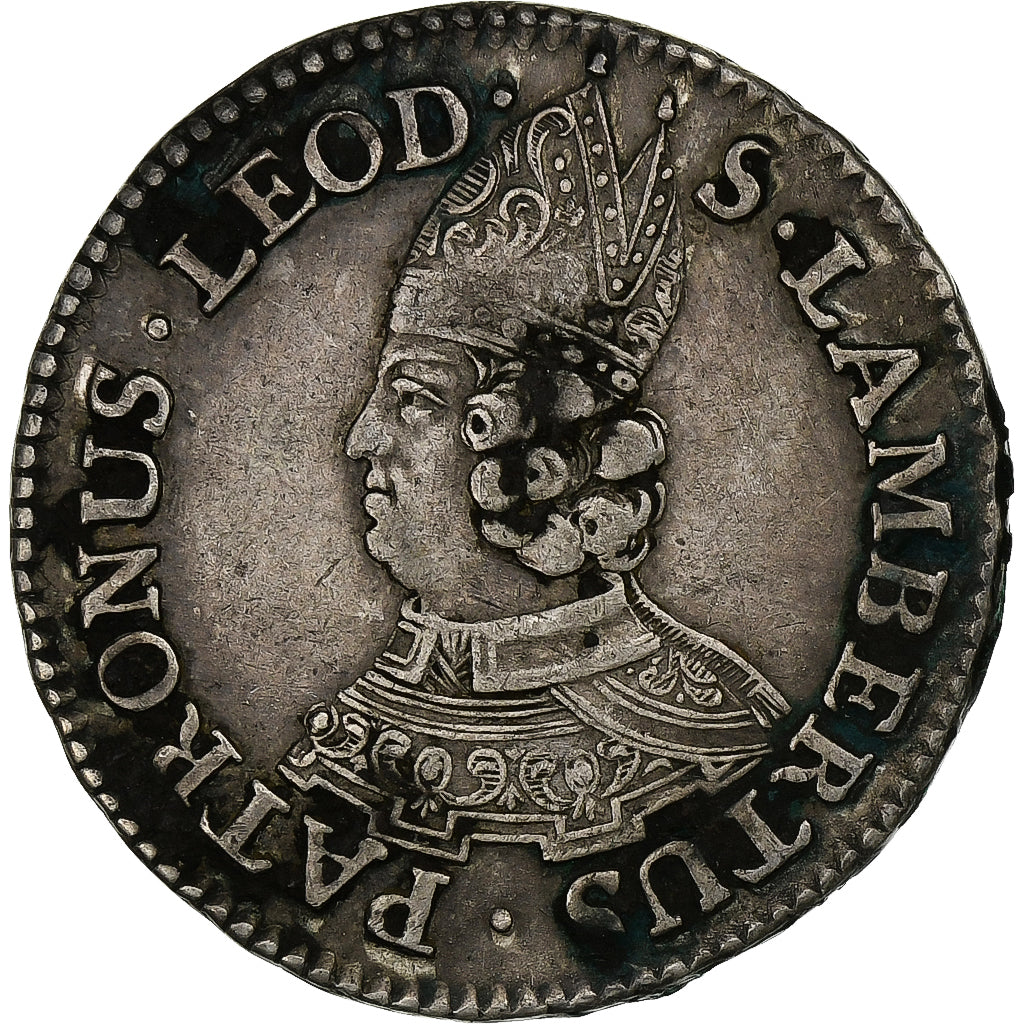 Prince-Bishopric of Liege, Sede Vacante, Escalin, 1784, Liege, Silver