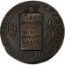 Francia, 2 sols à la Balance, 1793 / AN II, Metz, Rame, BB, Gadoury:31