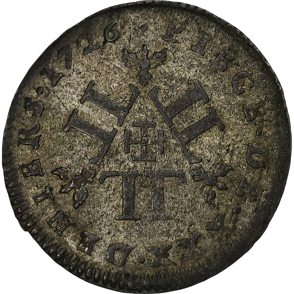 Duché de Lorraine, Léopold Ier, 30 Deniers, 1726, Nancy, Billon, TTB