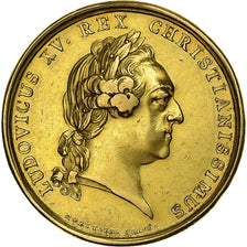 Francja, medal, Ludwik XV, Mariage du Dauphin, 1770, Złoto, Roettiers fils
