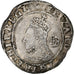 Kingdom of England, Elizabeth, Sixpence, 1592, Tower mint, Silver, AU(55-58)