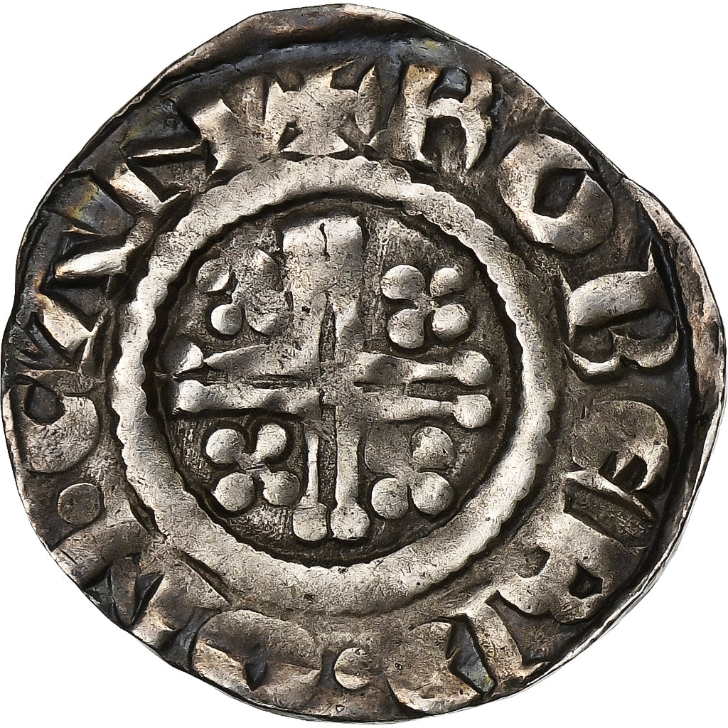 Kingdom of England, Richard I, Penny, 1189-1199, Canterbury, Argento, BB+