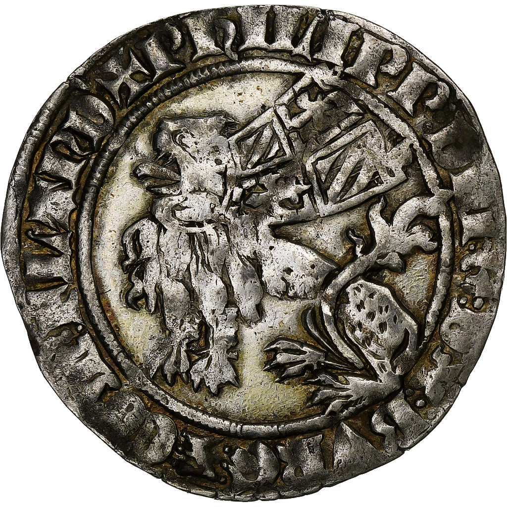 Burgundian Netherlands, County of Flanders, Philip the Bold, Double groat