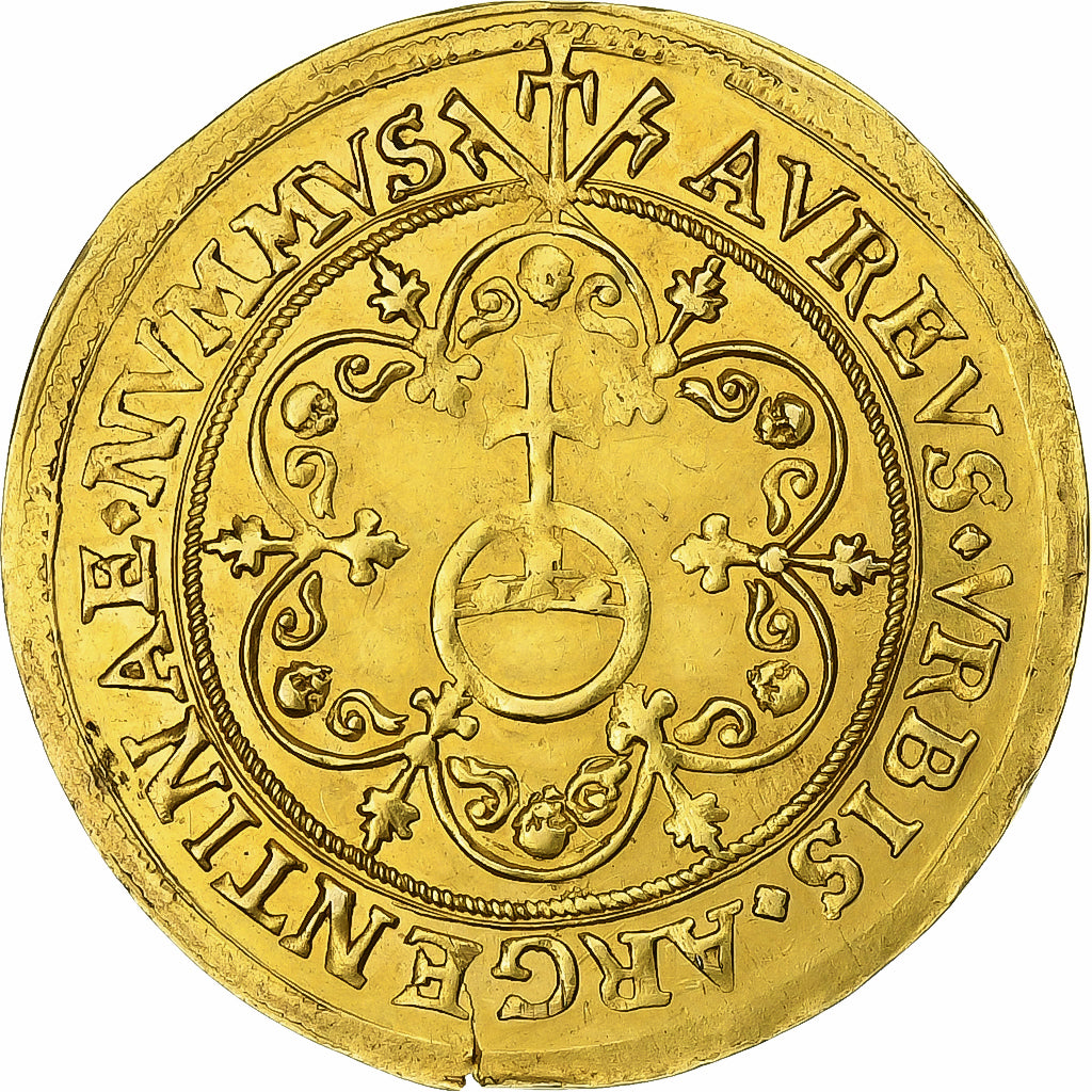 Ville libre de Strasbourg, Florin, 1550-1600, Strasbourg, Or, TTB+