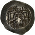 Isaac II Angelus, Aspron trachy, 1185-1195, Constantinople, Electrum, AU(55-58)