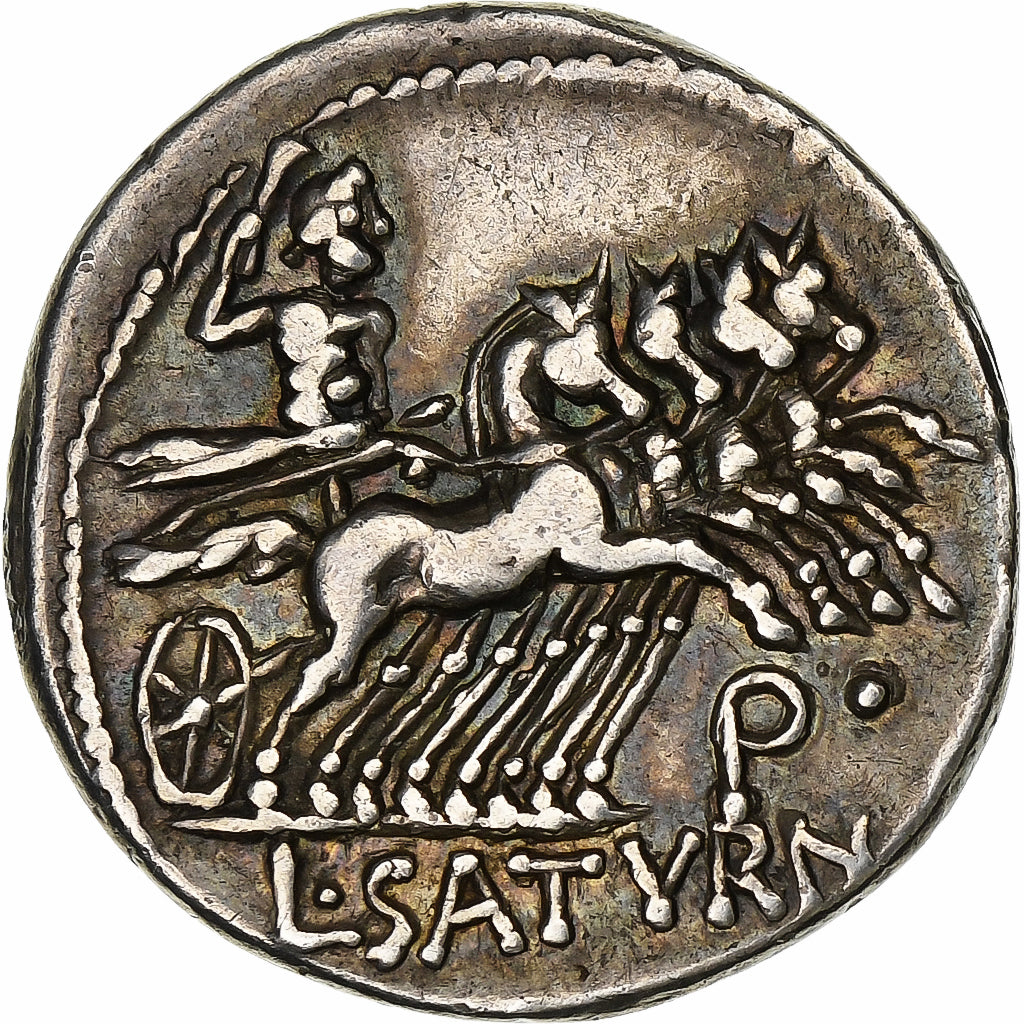 Appuleia, Denarius, 104 BC, Rome, Silver, AU(50-53), Crawford:317/3a