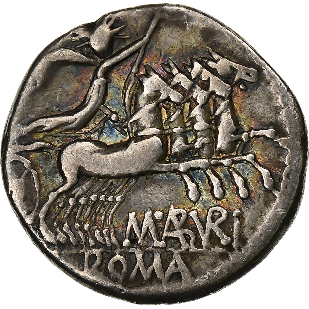 Aburia, Denarius, 132 BC, Rome, Silver, AU(50-53), Crawford:250/1