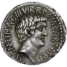 Mark Antony & Octavian, Denarius, 41 BC, Ephesos, Silber, VZ, Crawford:517/2