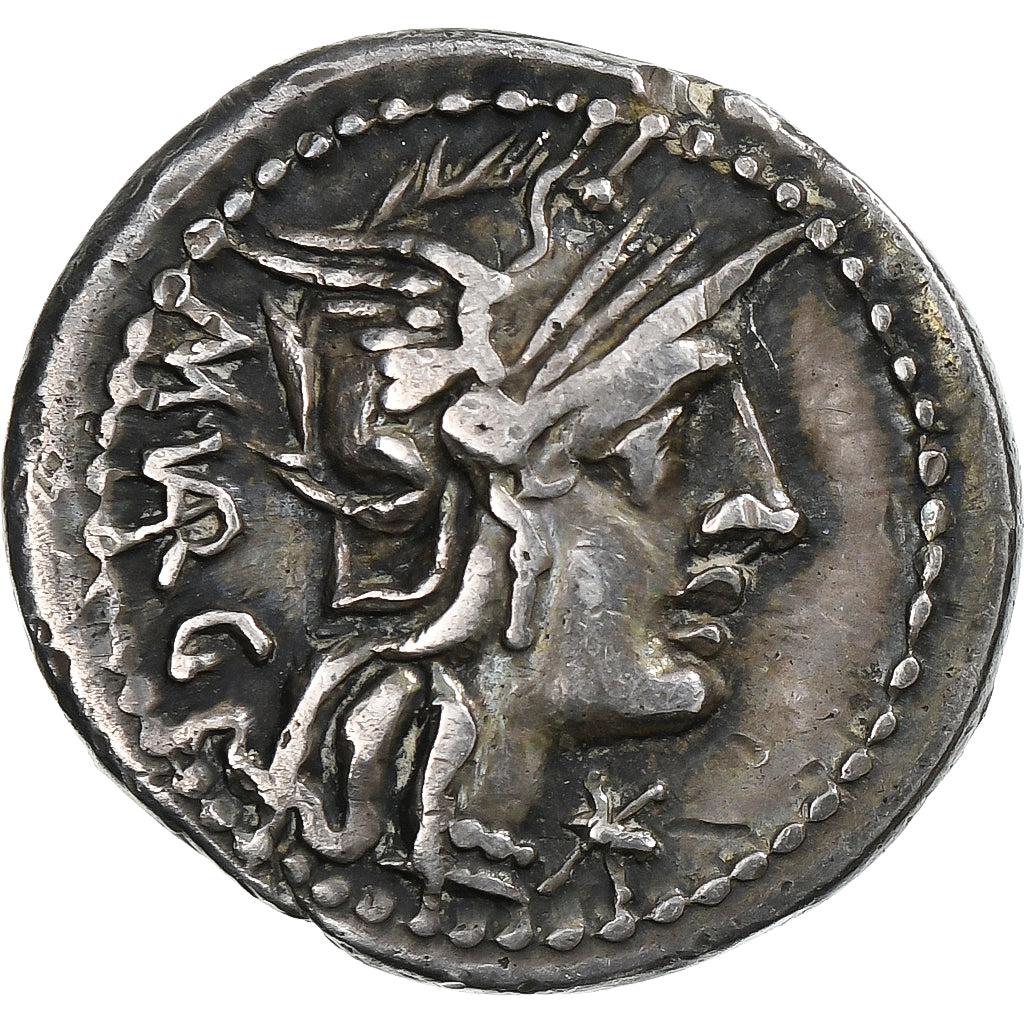 Vargunteia, Denarius, 130 BC, Rome, Silver, EF(40-45), Crawford:257/1
