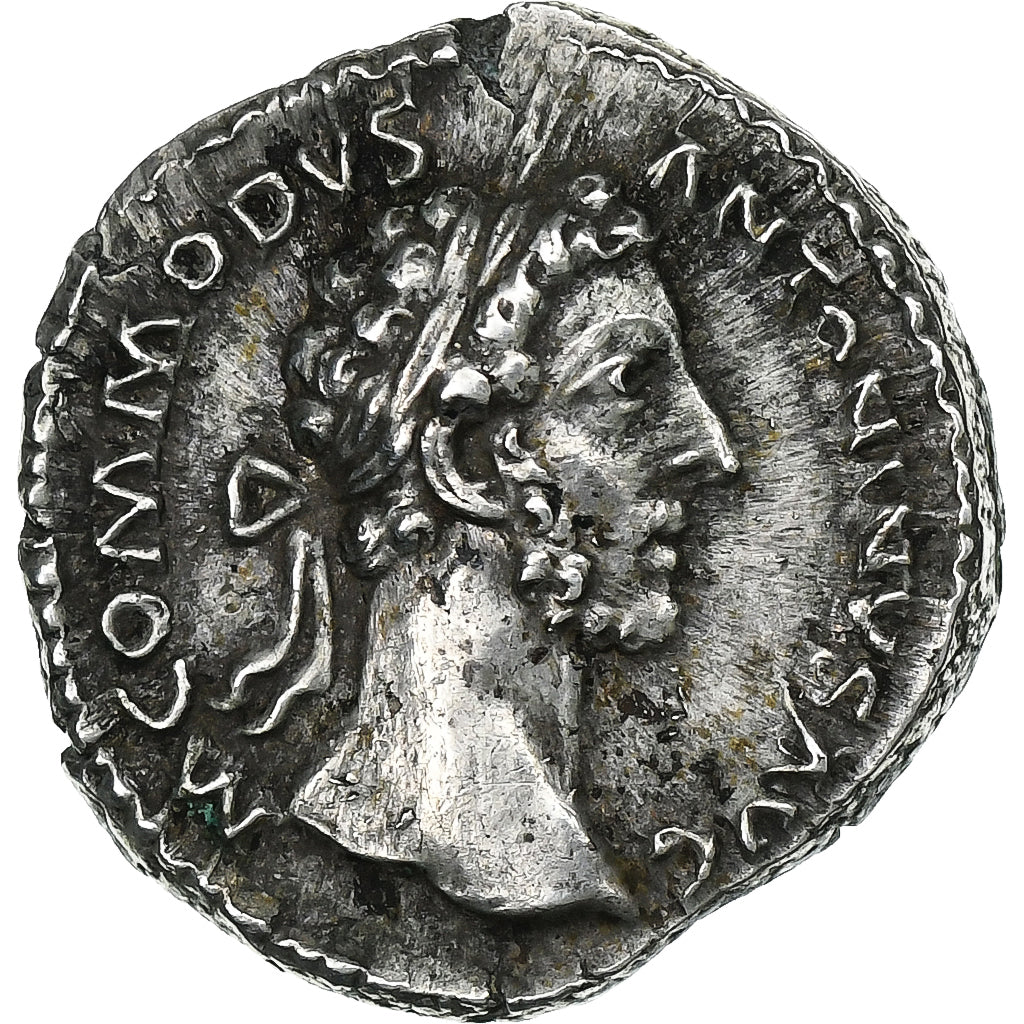 Commodus, Denarius, 181, Rome, Argento, BB+, RIC:17