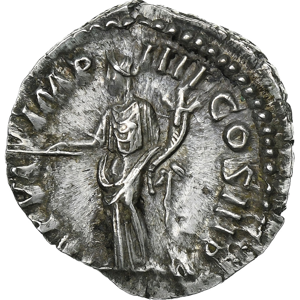 Commodus, Denarius, 181, Rome, Argento, BB+, RIC:17