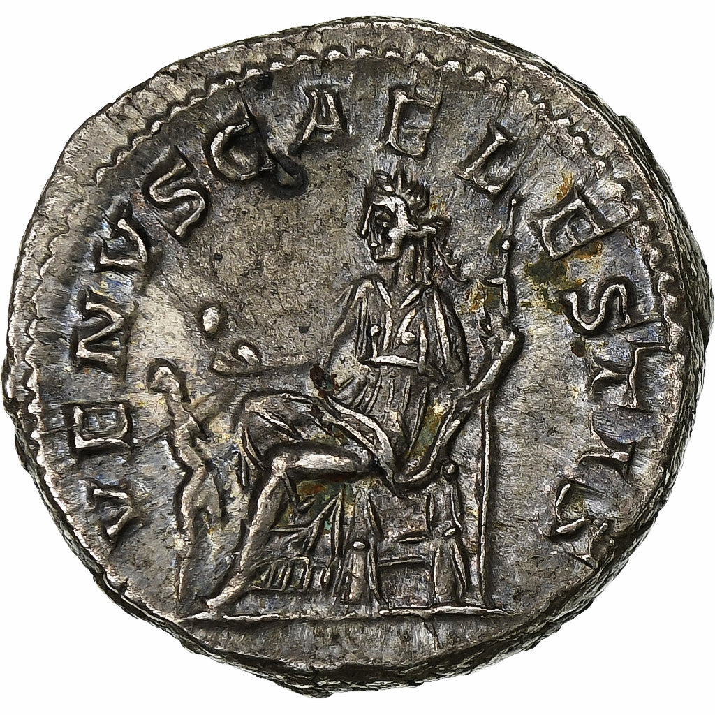 Julia Soaemias, Denarius, 218-222, Rome, Silver, MS(60-62), RIC:243