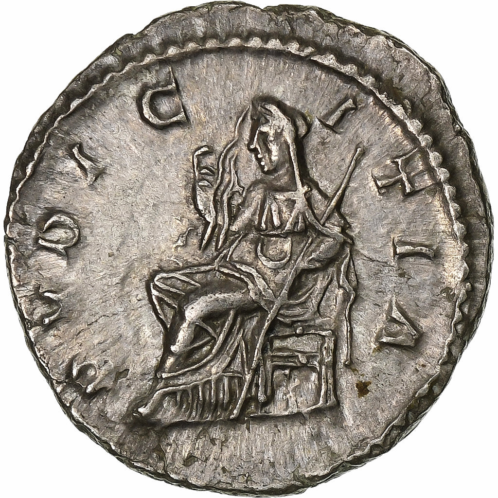 Julia Maesa, Denarius, 218-222, Rome, Silver, AU(55-58), RIC:268