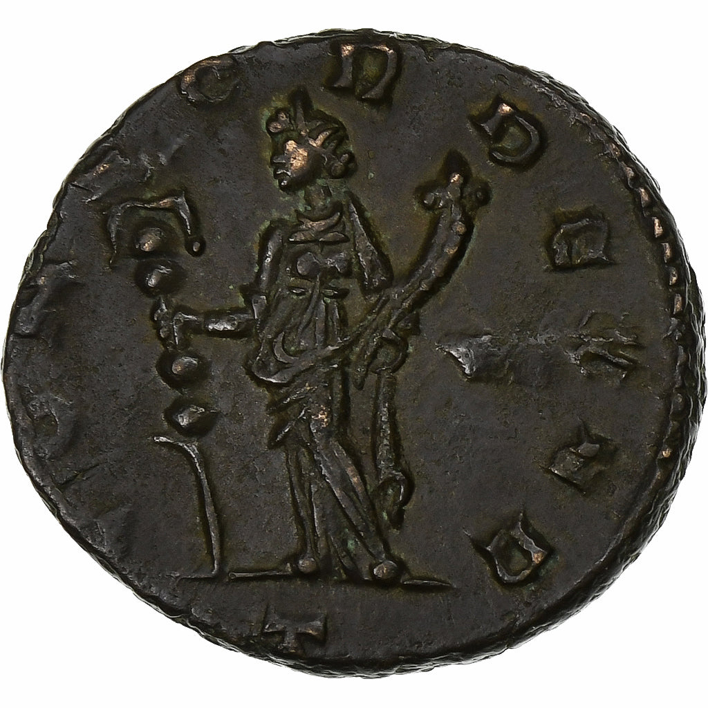 Quintillus, Antoninianus, 270, Mediolanum, Billon, AU(50-53), RIC:47
