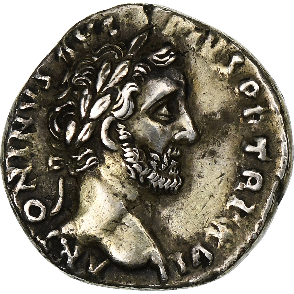 Antoninus Pius, Denarius, 152-153, Rome, Prata, AU(50-53)