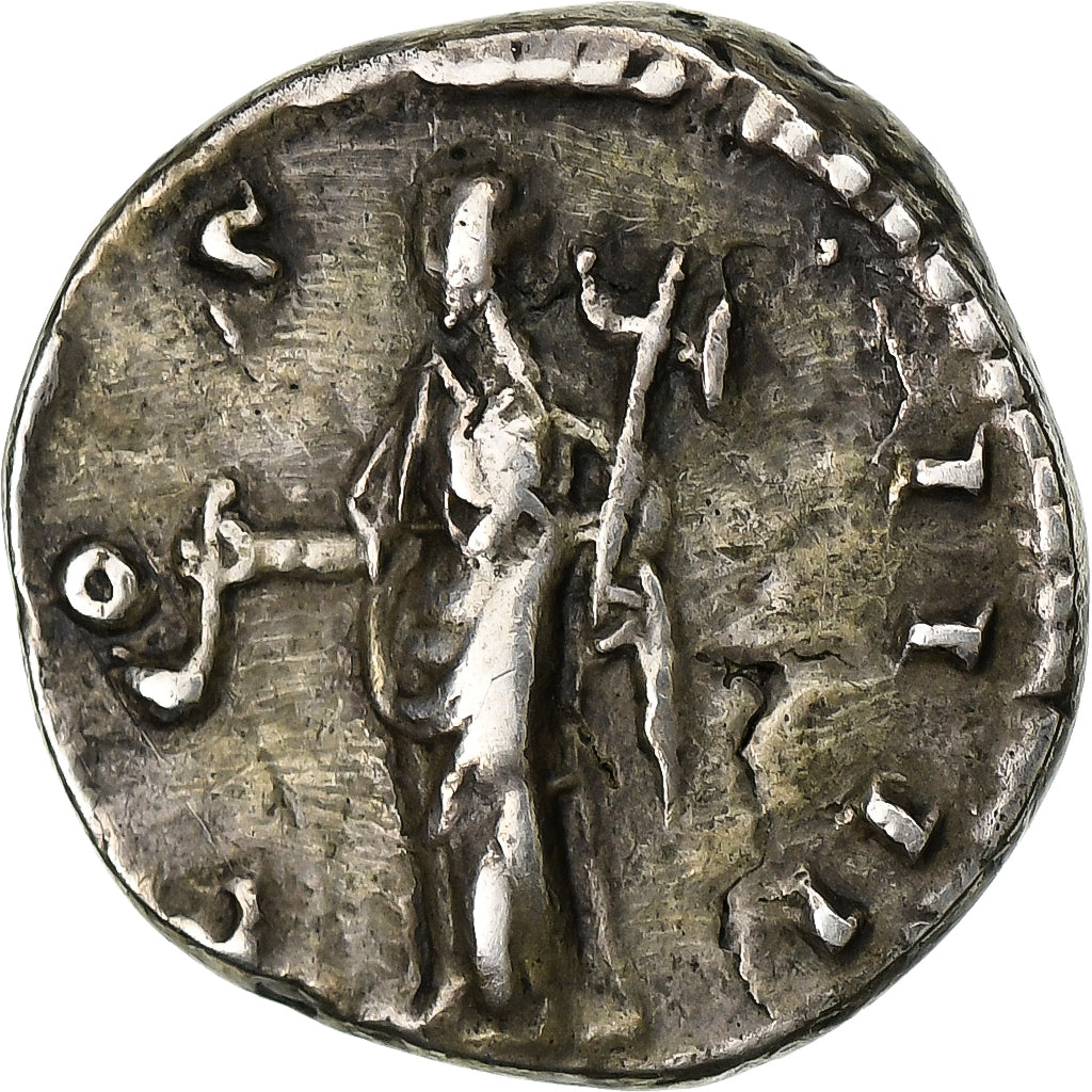 Antoninus Pius, Denarius, 152-153, Rome, Prata, AU(50-53)