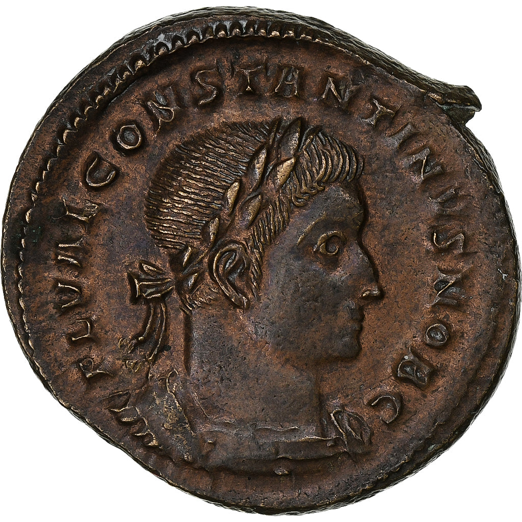 Constantine I, Follis, 306-309, Ticinum, Bronze, MS(60-62), RIC:719b