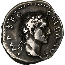 Galba, Denarius, 68-69, Rome, Silver, VF(30-35), RIC:186