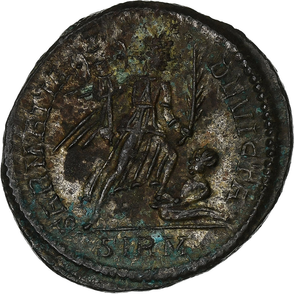 Constantin I, Follis, 324-325, Sirmium, Bronze, TTB+, RIC:48