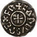 France, Charles II le Chauve, Denier, ca. 840-864, Melle, Silver, AU(50-53)
