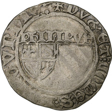 Duchy of Burgundy, Philip the Good, Large Blanc with shield, 1423-1435, Chaussin