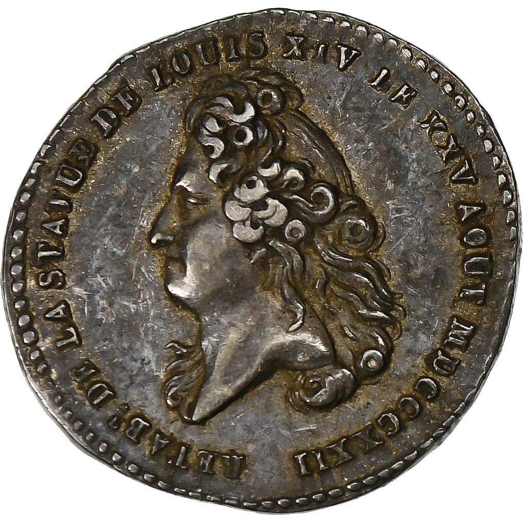 Francja, Quinaire, Louis XVIII et Louis XIV, 1822, Srebro, AU(50-53)