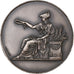 France, Medal, Notaires du Pas-de-Calais, 1960, Silver, Brenet, MS(63)