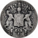France, Medal, Administration de la caisse d'épargne d'Arras, 1953 Silver plated
