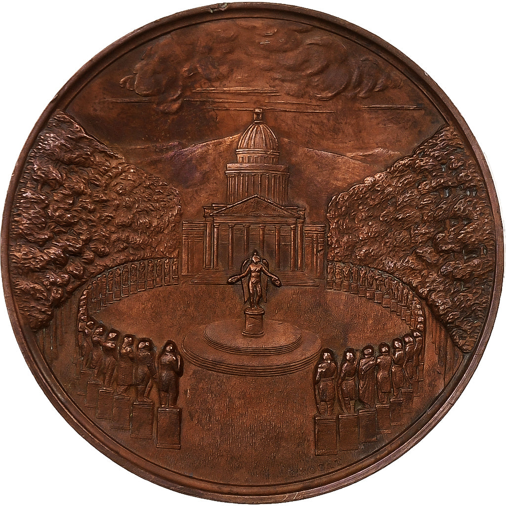 France, Medal, Louis Marie de Cormenin, 1842, Copper, Rogat, MS(60-62)