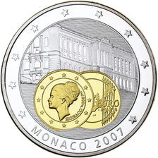 France, Medal, Europa, Monaco, 2007, Silver, Proof, MS(65-70)
