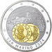 France, Medal, Europa, San Marino, 2004, Silver, Proof, MS(65-70)