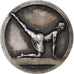 Francia, medaglia, Gymnastique, Bronzo argentato, Cam., BB+