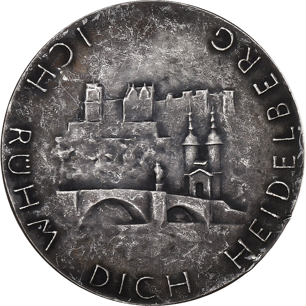 Germany, Medal, Ich rühm Dich Heidelberg, Silver, EF(40-45)