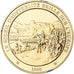 France, Medal, Bataille d'Austerlitz, Franklin Mint, Vermeil, Proof, MS(65-70)