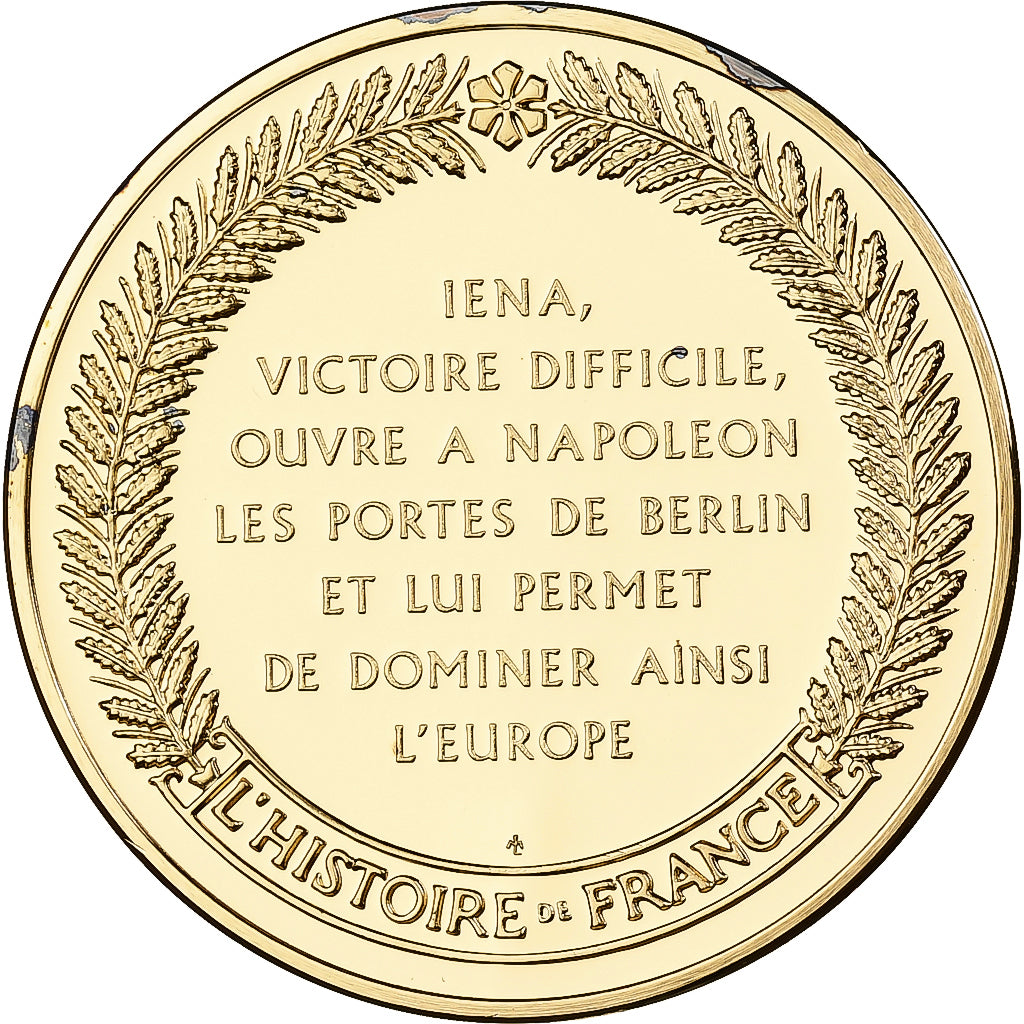 Frankreich, Medaille, Bataille de Iéna, Franklin Mint, Vermeil, PP, STGL