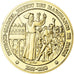 France, Medal, Etienne Marcel, Franklin Mint, Vermeil, Proof, MS(65-70)