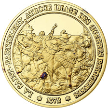 France, Medal, Massacre de la Saint-Barthélemy, Franklin Mint, Vermeil, Proof