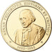 France, Medal, Renan, Franklin Mint, Vermeil, Proof, MS(65-70)