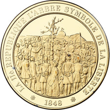 France, Medal, L'arbre symbole de la liberté, Franklin Mint, Vermeil, Proof
