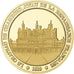 France, Medal, Château de Chambord, Franklin Mint, Vermeil, Proof, MS(65-70)