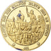 France, Medal, Clovis, Franklin Mint, Vermeil, Proof, MS(65-70)