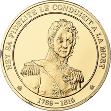 France, Médaille, Michel Ney, Franklin Mint, Vermeil, FDC, BE