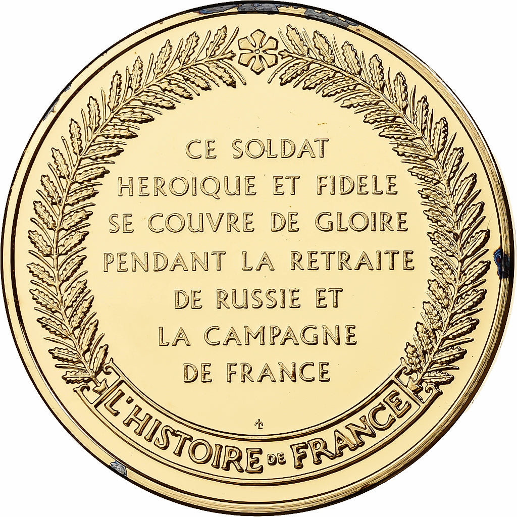 France, Médaille, Michel Ney, Franklin Mint, Vermeil, FDC, BE