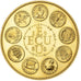 France, Medal, Ecu Europa, 1980, Gold, Rodier, Proof, MS(63)