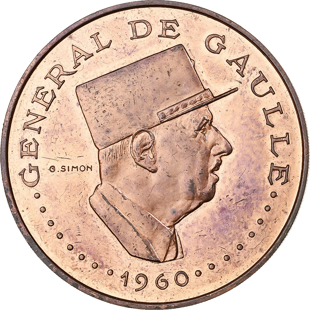 Chad, 10000 Francs, 1970, Monnaie de Paris, Proof, Pattern, Copper-Nickel-Alu