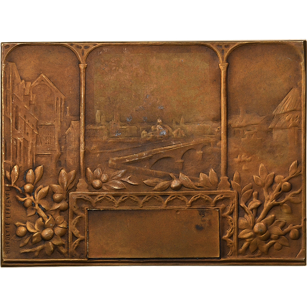 France, Médaille, Ville de Rouen, Bronze, SUP, Hippolyte Lefèbvre